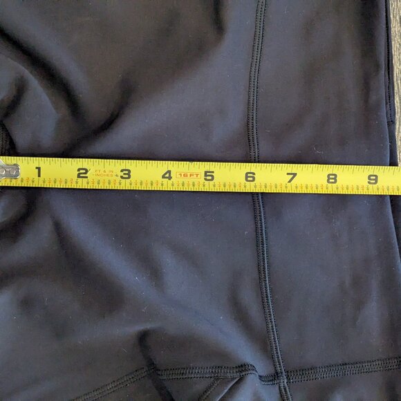 Lululemon Women's 6 Invigorate High Rise Tight Legging 25” Black media pockets - Picture 9 of 11